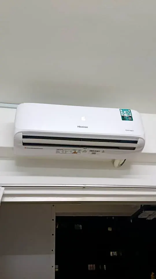 Acson aircond water leak fix in Shah Alam apartment by KL Renovator technician