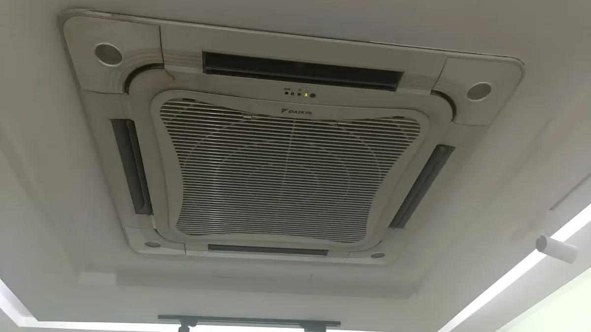 Panasonic aircond dismantle for relocation in Shah Alam