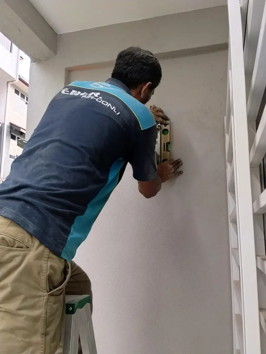 Panasonic PCB board repair in Subang Jaya — KL Renovator technician diagnosing control board fault