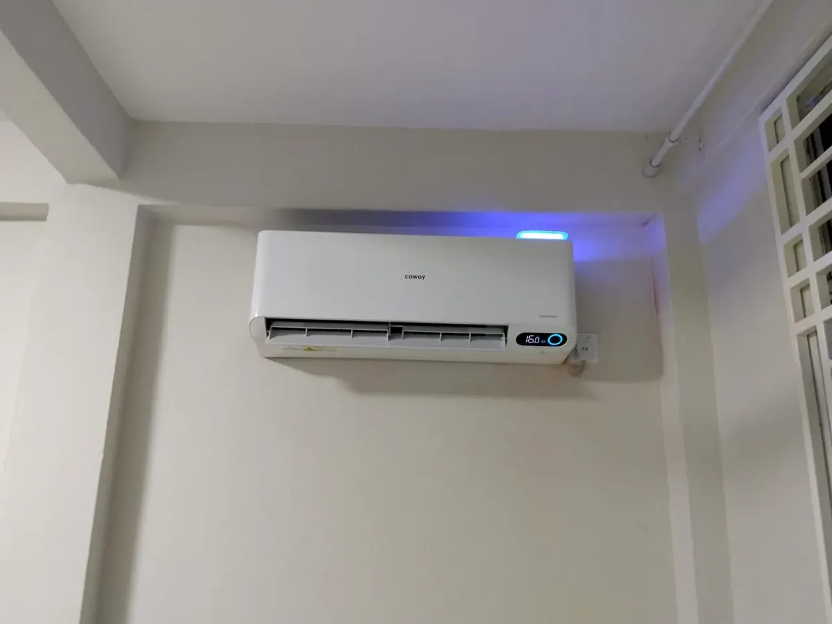 TCL ceiling cassette aircond deep service in Subang Jaya office