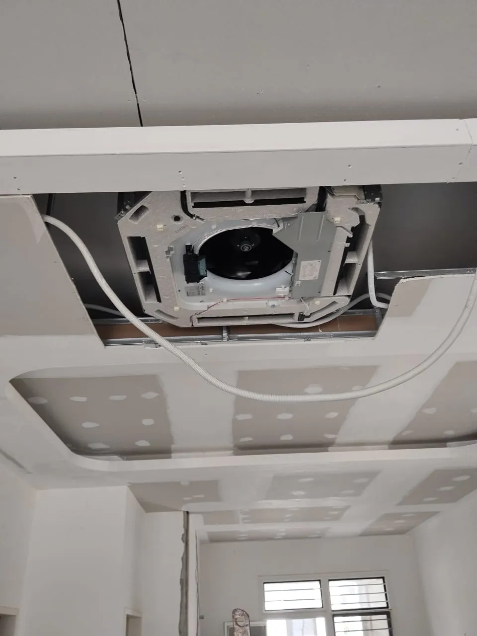 Multiple aircond units serviced in one contract visit at a Cheras home under an annual maintenance plan